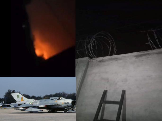 Major terrorist attack on Pakistan mianwali airbase; Sounds of explosions, firing started | पाकिस्तानच्या एअरबेसवर मोठा दहशतवादी हल्ला; स्फोटांचे आवाज, गोळीबार सुरू Major terrorist attack on Pakistan mianwali airbase; Sounds of explosions, firing started | पाकिस्तानच्या एअरबेसवर मोठा दहशतवादी हल्ला; स्फोटांचे आवाज, गोळीबार सुरू