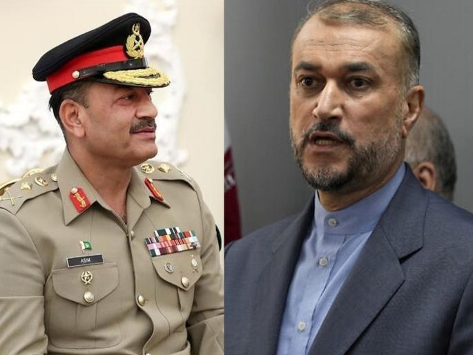 Humiliation of Pakistani army chiefs in Pakistan itself; Irani guards stopped, will not let go to the meeting | पाकिस्तानी सैन्य प्रमुखांचा पाकिस्तानातच अपमान; इराणी गार्डनी रोखले, बैठकीलाच जाऊ देईनात Humiliation of Pakistani army chiefs in Pakistan itself; Irani guards stopped, will not let go to the meeting | पाकिस्तानी सैन्य प्रमुखांचा पाकिस्तानातच अपमान; इराणी गार्डनी रोखले, बैठकीलाच जाऊ देईनात
