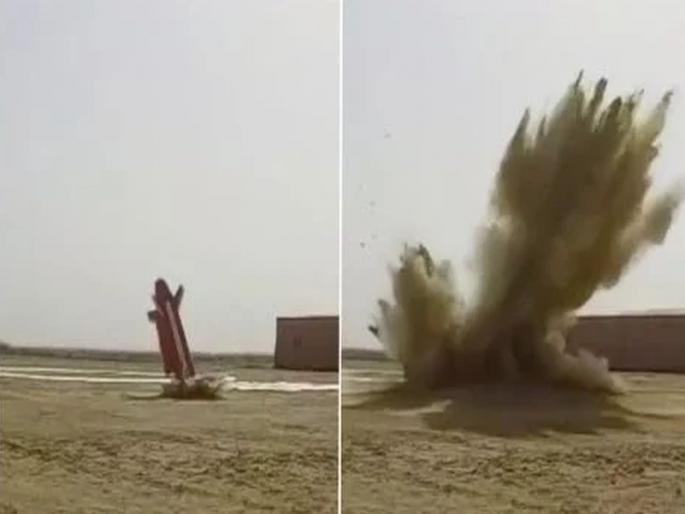 Pakistan Taimoor Cruise Missile: Pakistan tests new 'Taimur' to deter India, but missile misses target | भारताला डिवचण्यासाठी पाकिस्ताननं नव्या ‘तैमूर’च परीक्षण केलं, पण क्षेपणास्त्राचं लक्ष्य मात्र हुकलं Pakistan Taimoor Cruise Missile: Pakistan tests new 'Taimur' to deter India, but missile misses target | भारताला डिवचण्यासाठी पाकिस्ताननं नव्या ‘तैमूर’च परीक्षण केलं, पण क्षेपणास्त्राचं लक्ष्य मात्र हुकलं