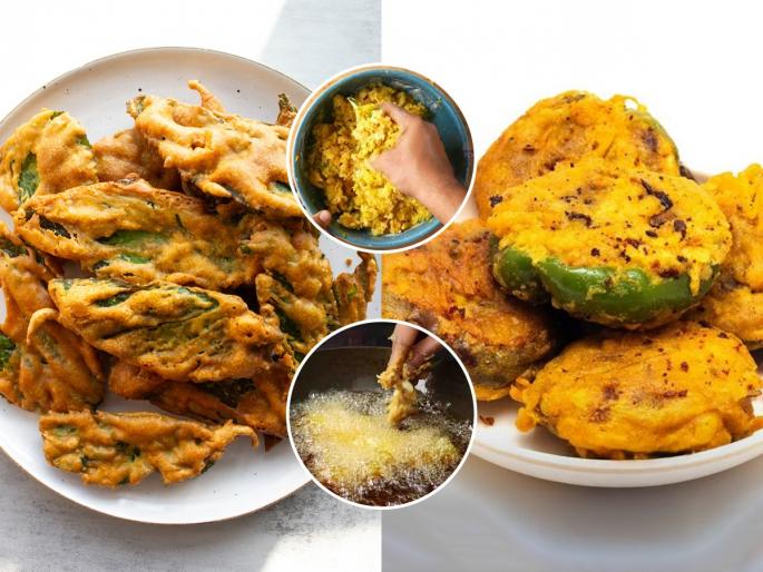 See the recipe for making spicy bhaji varieties, make pakoda this way | फक्कड चहा आणि कुरकुरीत भजीचा जमवा बेत! पाहा खमंग भजी करण्याची युक्ती आणि २ खास प्रकार