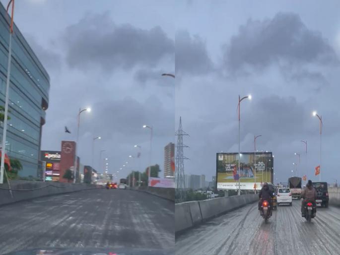 Palava bridge is open but Even after taking so much time they are playing with the lives of the passengers Watch Video | एवढा वेळ घेऊनही प्रवाशांच्या जीवाशी खेळ! पलावा पूल खुला, पण रस्त्याचा खुळखुळा; पाहा Video Palava bridge is open but Even after taking so much time they are playing with the lives of the passengers Watch Video | एवढा वेळ घेऊनही प्रवाशांच्या जीवाशी खेळ! पलावा पूल खुला, पण रस्त्याचा खुळखुळा; पाहा Video