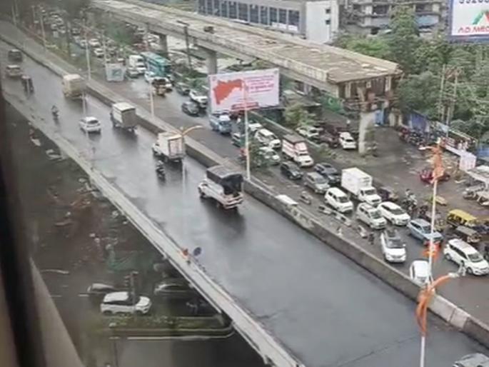 Traffic jam on Kalyan-Sheel road will finally be resolved, Palava bridge will be open for citizens, Thackeray group, MNS's protest will be a success | कल्याण-शीळ रस्त्यावरील वाहतूक कोंडी अखेर फुटणार, पलावा पूल नागरिकांसाठी खुला, ठाकरे गट, मनसेच्या आंदोलनाला यश Traffic jam on Kalyan-Sheel road will finally be resolved, Palava bridge will be open for citizens, Thackeray group, MNS's protest will be a success | कल्याण-शीळ रस्त्यावरील वाहतूक कोंडी अखेर फुटणार, पलावा पूल नागरिकांसाठी खुला, ठाकरे गट, मनसेच्या आंदोलनाला यश