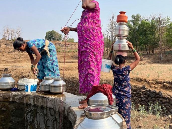 Forest department blocked the water of paddy fields | वन विभागाने अडवले पाड्यांचे पाणी  Forest department blocked the water of paddy fields | वन विभागाने अडवले पाड्यांचे पाणी