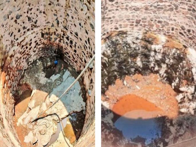 Severe problem of water shortage in Kolhedhav village in palghar | पालघरमधील कोल्हेधववासीयांचा घसा कोरडा; विहिरींनी आताच तळ गाठल्याने नागरिक चिंताग्रस्त Severe problem of water shortage in Kolhedhav village in palghar | पालघरमधील कोल्हेधववासीयांचा घसा कोरडा; विहिरींनी आताच तळ गाठल्याने नागरिक चिंताग्रस्त
