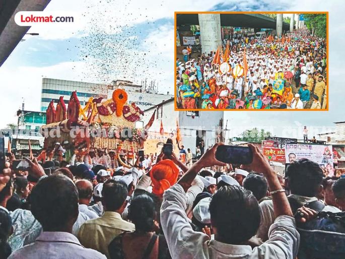 Ashadhi Wari 2025 Let us dance to the colors of Kirtan. Let us light the lamp of knowledge. Shri Sant Dnyaneshwar Mauli and Shri Sant Tukaram Maharaj Palkhi ceremony arrives in Pune | Ashadhi Wari 2025 : श्री संत ज्ञानेश्वर माउली आणि श्री संत तुकाराम महाराज पालखी सोहळा पुण्यात दाखल