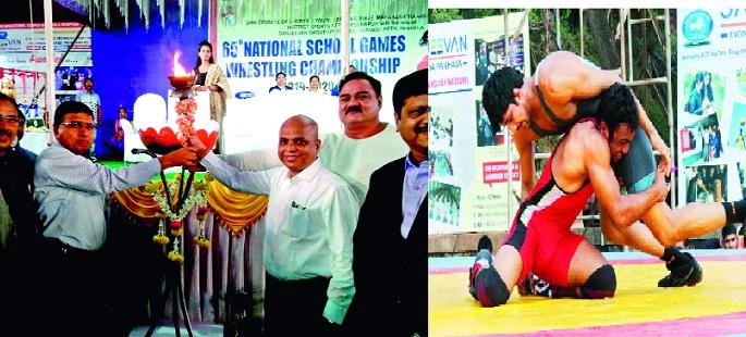  National School Wrestling Tournament | राष्ट्रीय शालेय कुस्ती स्पर्धेला प्रारंभ । देशभरातील २४ राज्यांमधील कुस्तीपटूंचे संघ सहभागी