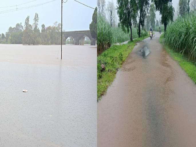Panchganga river nears warning level, 79 dams under water in Kolhapur district | पंचगंगा नदी इशारा पातळीकडे, कोल्हापूर जिल्ह्यातील ७९ बंधारे पाण्याखाली; २८ मार्गावरील वाहतूक बंद Panchganga river nears warning level, 79 dams under water in Kolhapur district | पंचगंगा नदी इशारा पातळीकडे, कोल्हापूर जिल्ह्यातील ७९ बंधारे पाण्याखाली; २८ मार्गावरील वाहतूक बंद