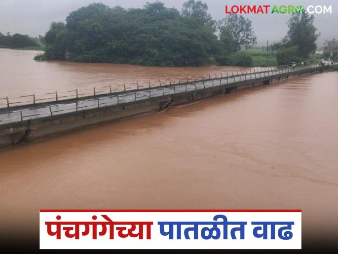 Water release from Radhanagari dam continues; Panchganga level rises by 7 feet | राधानगरी धरणातून पाण्याचा विसर्ग कायम; पंचगंगेची पातळी ७ फुटांनी वाढली Water release from Radhanagari dam continues; Panchganga level rises by 7 feet | राधानगरी धरणातून पाण्याचा विसर्ग कायम; पंचगंगेची पातळी ७ फुटांनी वाढली