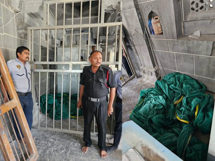 found in vitthal temple of pandharpur a cavity was found when the floor was removed  | मोठी बातमी! पंढरपूरच्या विठ्ठल मंदिरात आढळून आले तर तळघर; फरशी काढताच आढळली पोकळी 