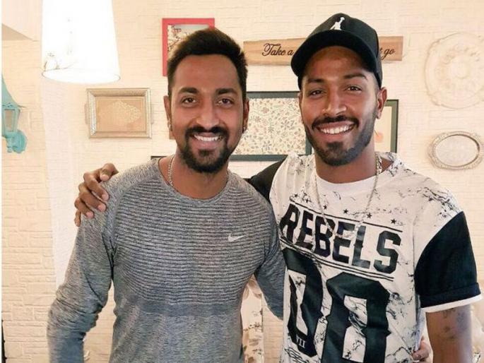 Pandya brothers dance on Bravo's songs | ब्राव्होच्या गाण्यांवर धरला पंड्या बंधूनी ठेका