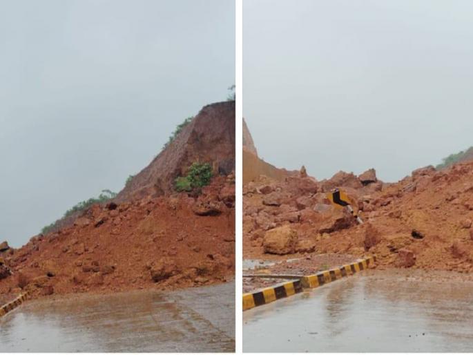 A series of landslides on the National Highway in Goa | गोव्यात राष्ट्रीय महामार्गावर दरडी कोसळण्याची मालिका A series of landslides on the National Highway in Goa | गोव्यात राष्ट्रीय महामार्गावर दरडी कोसळण्याची मालिका