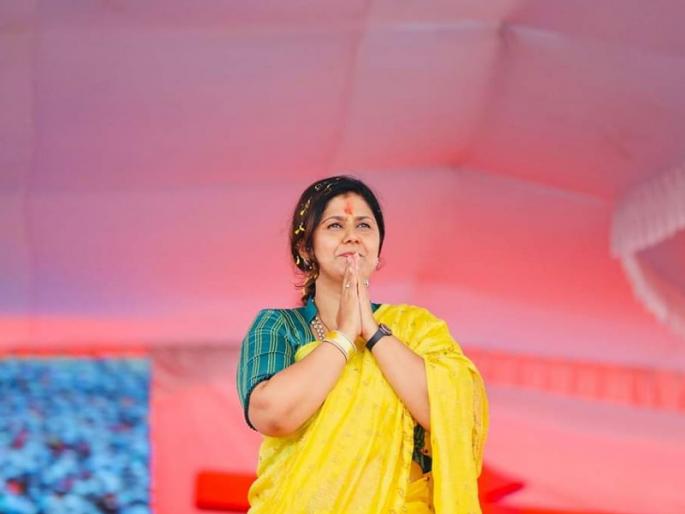 Support Maratha reservation, don't take what's on our plate; BJP Minister Pankaja Munde's appeal at Savargaon rally | मराठा आरक्षणाला पाठिंबा, आमच्या ताटातलं घेऊ नका; सावरगावच्या मेळाव्यात भाजपच्या मंत्री पंकजा मुंडे यांचे आवाहन