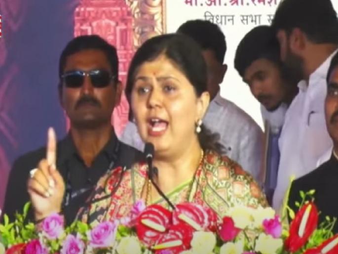 "I wanted to be Gopinath Munde, but a modified version"; Pankaja Munde's political pledge | "गोपीनाथ मुंडे व्हायचं, पण सुधारित आवृत्ती"; पंकजा मुंडेंनी जाहीर केली राजकीय प्रतिज्ञा "I wanted to be Gopinath Munde, but a modified version"; Pankaja Munde's political pledge | "गोपीनाथ मुंडे व्हायचं, पण सुधारित आवृत्ती"; पंकजा मुंडेंनी जाहीर केली राजकीय प्रतिज्ञा