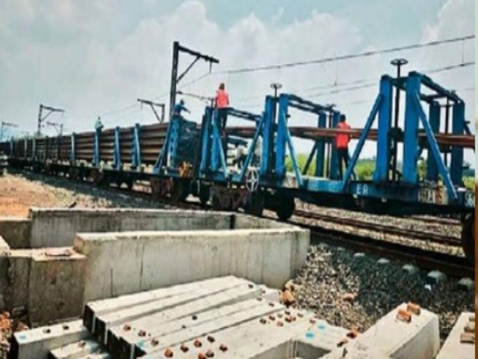 76 percent work of Panvel Karjat railway line completed | पनवेल-कर्जत रेल्वेमार्ग दृष्टिक्षेपात; ७६% काम पूर्ण 76 percent work of Panvel Karjat railway line completed | पनवेल-कर्जत रेल्वेमार्ग दृष्टिक्षेपात; ७६% काम पूर्ण