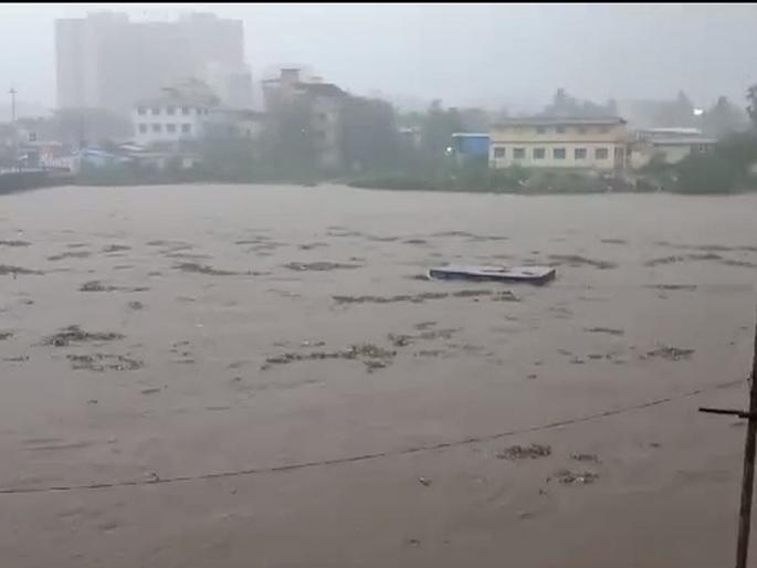 Panvel: Rains intensified in Panvel, recording more than 200 mm of rain in two days | Panvel: पनवेल मध्ये पावसाचा जोर वाढला, दोन दिवसांत 200 मिमी पेक्षा जास्त पावसाची नोंद Panvel: Rains intensified in Panvel, recording more than 200 mm of rain in two days | Panvel: पनवेल मध्ये पावसाचा जोर वाढला, दोन दिवसांत 200 मिमी पेक्षा जास्त पावसाची नोंद