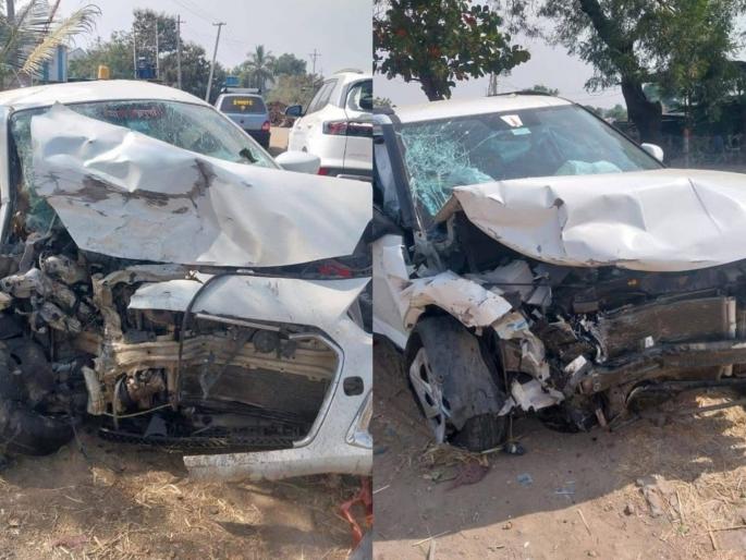 Terrible accident on Parbhani-Vasmat highway; Three killed, two seriously injured in two car collision | परभणी-वसमत महामार्गावर भीषण अपघात; दोन कारच्या धडकेत तीन ठार, दोन गंभीर जखमी Terrible accident on Parbhani-Vasmat highway; Three killed, two seriously injured in two car collision | परभणी-वसमत महामार्गावर भीषण अपघात; दोन कारच्या धडकेत तीन ठार, दोन गंभीर जखमी