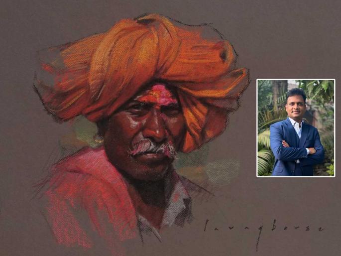 artist parag borse announced the award of america | चित्रकार पराग बोरसे यांना अमेरिकेचा पुरस्कार जाहीर artist parag borse announced the award of america | चित्रकार पराग बोरसे यांना अमेरिकेचा पुरस्कार जाहीर