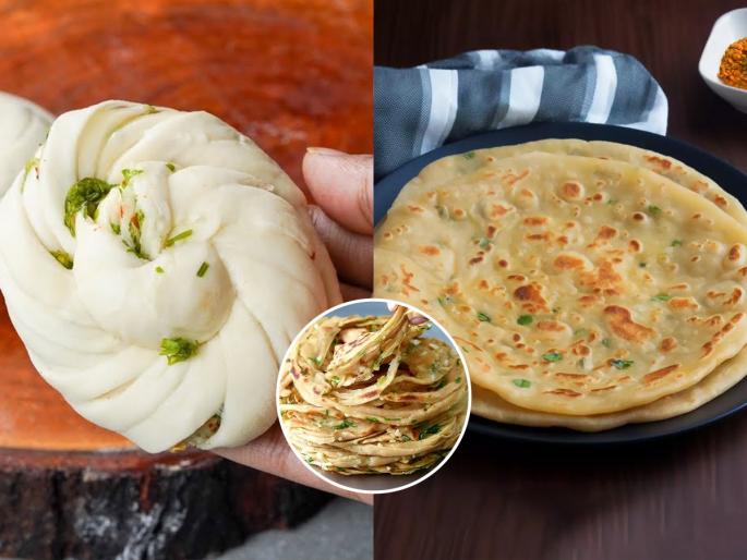 how to make paratha in 10 minutes without rolling pin easy paratha recipe without kneading dough quick Indian paratha recipe for busy mornings | ना लाटण्याची झंझट ना कणिक मळण्याचं टेंशन, मोजून १० मिनिटांत पराठे करण्याची एक सोपी ट्रिक