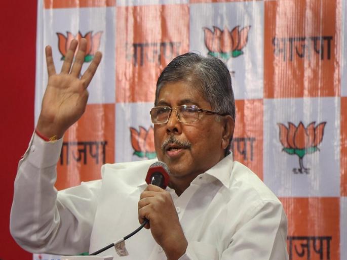 'Thackeray government is running on the power of police and goons', criticizes Chandrakant Patil | 'ठाकरे सरकार पोलीस आणि गुंडांच्या जोरावर सुरू आहे', चंद्रकांत पाटलांची टीका 'Thackeray government is running on the power of police and goons', criticizes Chandrakant Patil | 'ठाकरे सरकार पोलीस आणि गुंडांच्या जोरावर सुरू आहे', चंद्रकांत पाटलांची टीका