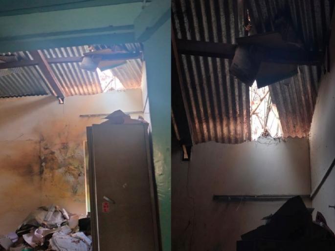 Explode of confiscated hunting bomb, Parli Forest Department blast mystery solved | Satara: शिकारीसाठी वापरणाऱ्या जप्त केलेल्या बॉम्बचा स्फोट, परळी वनविभाग कार्यालयातील स्फोटाचे गूढ उकलले Explode of confiscated hunting bomb, Parli Forest Department blast mystery solved | Satara: शिकारीसाठी वापरणाऱ्या जप्त केलेल्या बॉम्बचा स्फोट, परळी वनविभाग कार्यालयातील स्फोटाचे गूढ उकलले