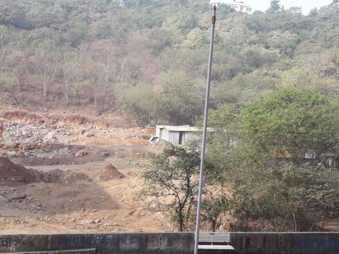 excavation of parsik hill for school environmentalists upset letter to cm | शाळेसाठी पारसिक टेकडीचे खोदकाम; पर्यावरणप्रेमी नाराज, मुख्यमंत्र्यांना पत्र