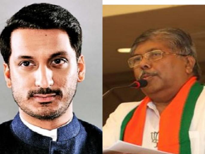 On that 'aggressive' tweet of Parth Pawar, Chandrakant Patil said, "This path is towards 'Satyamev Jayate' | पार्थ पवारांच्या 'त्या' आक्रमक ट्विटवर चंद्रकांत पाटील म्हणाले, ही तर 'सत्यमेव जयते'कडे वाटचाल