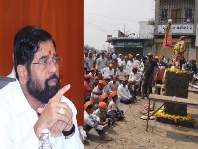 Kolhapur: Let the statue of Shivaji Maharaj in Pattankodoli remain as it is, Deputy Chief Minister Eknath Shinde instructions | Kolhapur: पट्टणकोडोलीतील शिवरायांचा पुतळा तसाच राहू द्या, एकनाथ शिंदेंच्या प्रशासनाला सूचना