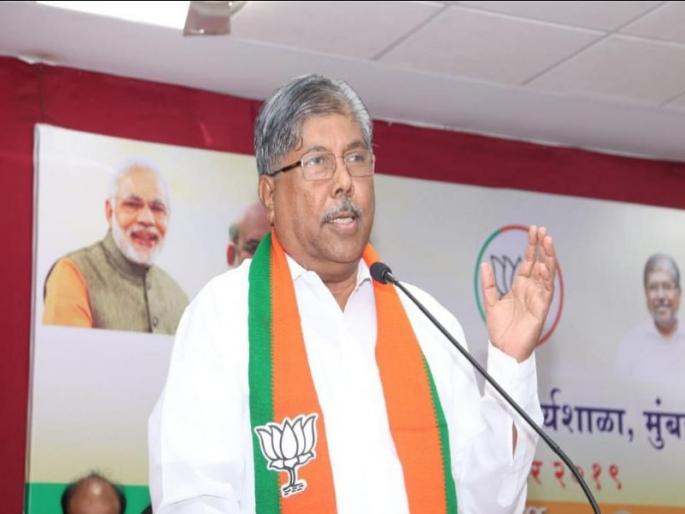 Reject to Airplane permission for Governor is very bad think of state government's mind : Chandrakant Patil | राज्यपालांना विमान परवानगी नाकारणं हा राज्य सरकारच्या मनाचा कद्रुपणा : चंद्रकांत पाटलांचा घणाघात