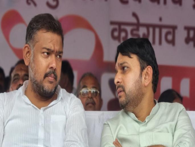 MP Vishal Patil did not plan to sack MLA Vishwajit Kadam | 'विशाल पाटील यांच्याकडून ‘विश्वजित’ विरोधात खेळी, आघाडी म्हणून भूमिका मांडा' MP Vishal Patil did not plan to sack MLA Vishwajit Kadam | 'विशाल पाटील यांच्याकडून ‘विश्वजित’ विरोधात खेळी, आघाडी म्हणून भूमिका मांडा'