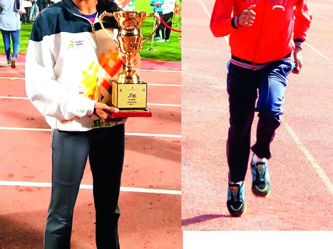 Kolhapur's 'Tikitshah' Express - 'Play India' glows in glowing-light stars | कोल्हापूरची ‘तितिक्षा’ एक्स्प्रेस--‘खेलो इंडिया’त चमकली -चमकते तारे