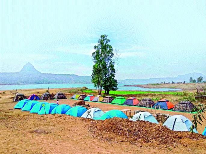 Unauthorized programs at night in Pawana dam premises | पवना धरण परिसरात टेण्ट उभारून अवैैधधंदे Unauthorized programs at night in Pawana dam premises | पवना धरण परिसरात टेण्ट उभारून अवैैधधंदे