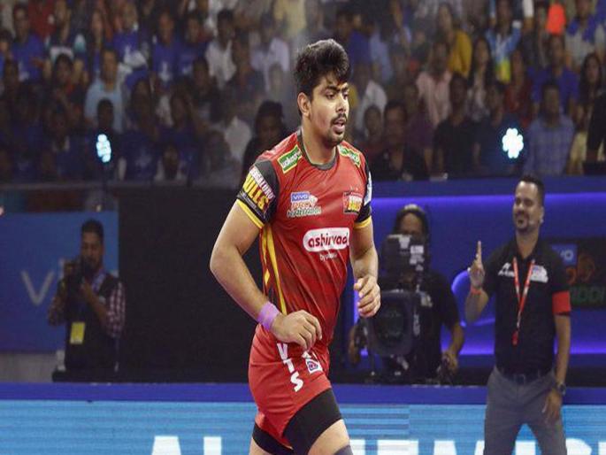 Pawan Sehrawat became the most expensive player in the history of Pro Kabaddi League | Pro Kabaddi:पवन सेहरावत ठरला प्रो कबड्डी लीगच्या इतिहासातील सर्वात महागडा खेळाडू Pawan Sehrawat became the most expensive player in the history of Pro Kabaddi League | Pro Kabaddi:पवन सेहरावत ठरला प्रो कबड्डी लीगच्या इतिहासातील सर्वात महागडा खेळाडू