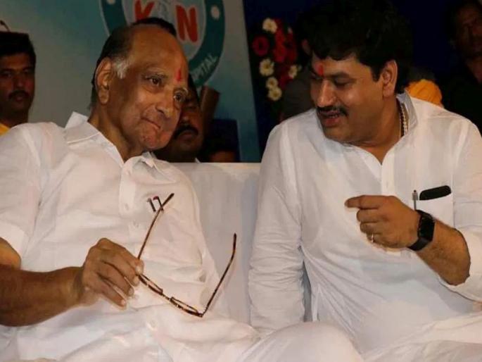 Dhananjay Munde likely to resign speculations after ncp chief sharad pawars statment | धनंजय मुंडे मंत्रिपदाचा राजीनामा देण्याची शक्यता; शरद पवारांचं 'ते' विधान अन् चर्चेला उधाण Dhananjay Munde likely to resign speculations after ncp chief sharad pawars statment | धनंजय मुंडे मंत्रिपदाचा राजीनामा देण्याची शक्यता; शरद पवारांचं 'ते' विधान अन् चर्चेला उधाण