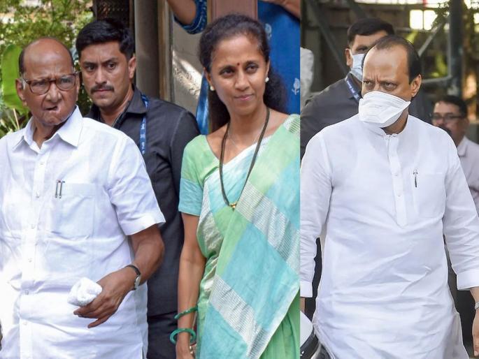 Pawar Family Diwali! At last the Sharad Pawar and Ajit pawar came together in Pune; Events after the visit of Walse Patil ncp latest Update | पवारांची दिवाळी! अखेर काका-पुतण्या एकत्र आले; वळसे पाटलांच्या भेटीनंतरच्या घडामोडी Pawar Family Diwali! At last the Sharad Pawar and Ajit pawar came together in Pune; Events after the visit of Walse Patil ncp latest Update | पवारांची दिवाळी! अखेर काका-पुतण्या एकत्र आले; वळसे पाटलांच्या भेटीनंतरच्या घडामोडी