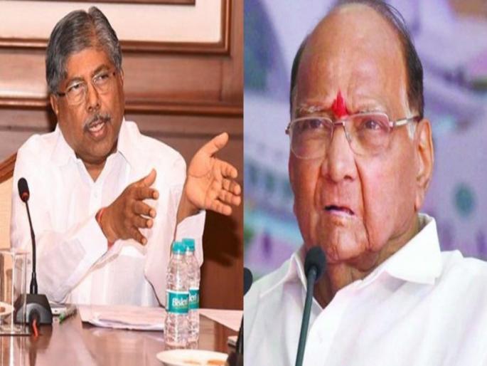 Chandrakant Patil's "sycological Strike" on Sharad Pawar | शरद पवार यांच्यावर चंद्रकांत पाटील यांचे '' सायकॉलॉजिकल स्ट्राईक '' Chandrakant Patil's "sycological Strike" on Sharad Pawar | शरद पवार यांच्यावर चंद्रकांत पाटील यांचे '' सायकॉलॉजिकल स्ट्राईक ''
