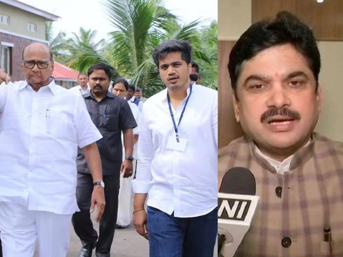 If I become a minister, my grandson will surely build factories; Ram Shinde's taunt to Rohit Pawar | मंत्री झालो तर माझा नातू नक्की कारखानेच कारखाने काढेल; राम शिंदेंचा रोहित पवारांना टोला If I become a minister, my grandson will surely build factories; Ram Shinde's taunt to Rohit Pawar | मंत्री झालो तर माझा नातू नक्की कारखानेच कारखाने काढेल; राम शिंदेंचा रोहित पवारांना टोला