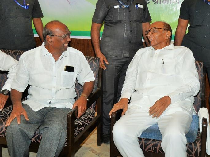 Can you send me up there in such a short time Sharad Pawar took a dig at Kolhapur City President R. K. Powar statement | ‘इतक्यात वर पाठवता का?; शरद पवारांची फिरकी अन् हसून वळली मुरकुंडी, नेमकं काय घडलं.. वाचा