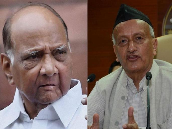 Mumbai Farmers Protest ncp chief sharad pawar slams governor bhagat singh koshyari | कंगनाला भेटायला वेळ असतो; पण शेतकऱ्यांना भेटायला वेळ नाही; पवारांचा राज्यपालांना टोला Mumbai Farmers Protest ncp chief sharad pawar slams governor bhagat singh koshyari | कंगनाला भेटायला वेळ असतो; पण शेतकऱ्यांना भेटायला वेळ नाही; पवारांचा राज्यपालांना टोला