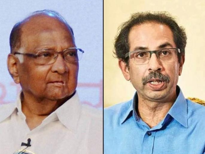 Uddhav Thackeray criticized Sharad Pawar over his politics | दत्तकांचे बाप कोण? उद्धव ठाकरेंचा शरद पवार यांना सवाल Uddhav Thackeray criticized Sharad Pawar over his politics | दत्तकांचे बाप कोण? उद्धव ठाकरेंचा शरद पवार यांना सवाल