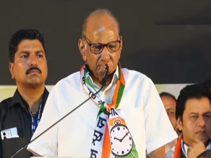 Sharad Pawar's criticism of the BJP government, along with Ajit Pawar also targeted Hasan Mushrif | मलिक, देशमुख, राऊत घाबरले नाहीत अन् तुम्ही..; शरद पवारांचा अजितदादा गटावर घणाघात Sharad Pawar's criticism of the BJP government, along with Ajit Pawar also targeted Hasan Mushrif | मलिक, देशमुख, राऊत घाबरले नाहीत अन् तुम्ही..; शरद पवारांचा अजितदादा गटावर घणाघात