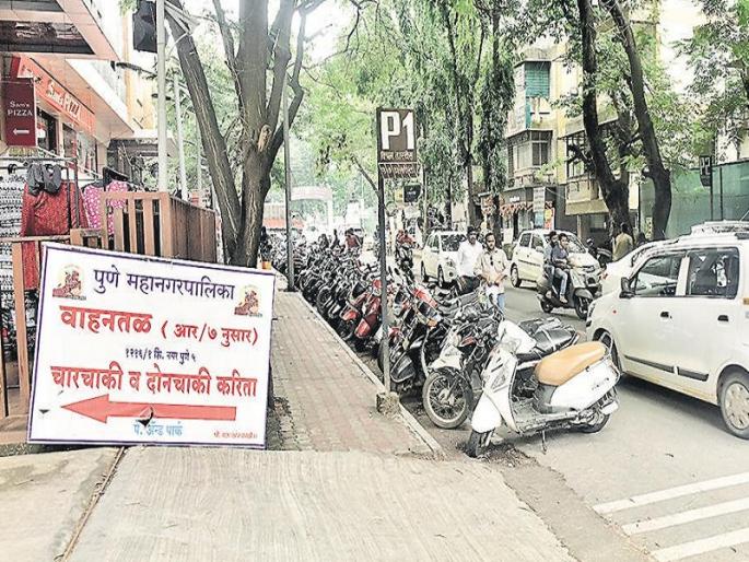 dont pay and park there are unreasonable charges pune muncipal corporation | पुणे : पे अँड पार्क नकोच, अवाजवी शुल्काचीच होतेय आकारणी dont pay and park there are unreasonable charges pune muncipal corporation | पुणे : पे अँड पार्क नकोच, अवाजवी शुल्काचीच होतेय आकारणी
