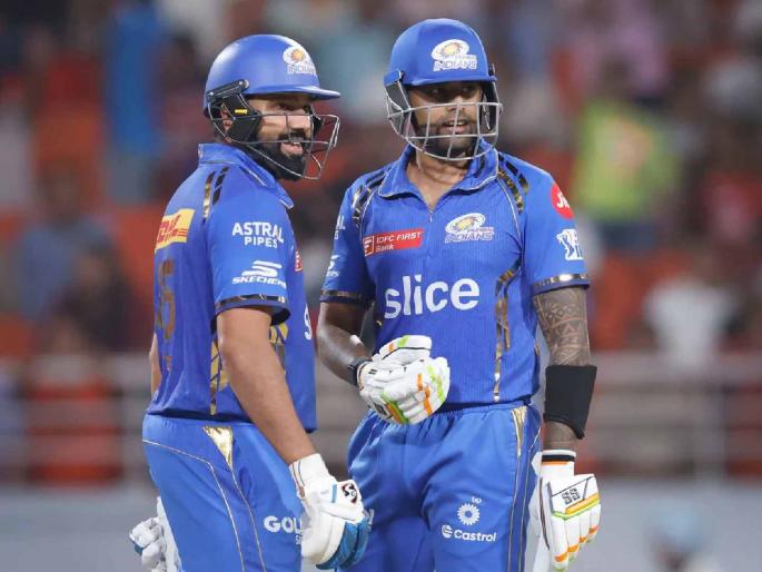 IPL 2024, Punjab Kings vs Mumbai Indians Live Marathi : Rohit Sharma ( 36), Suryakumar Yadav 78 runs with 7 fours and 3 sixes, MI set 193 runs target for PBKS | सूर्यकुमार यादव, रोहित शर्माच्या फटकेबाजीला तिलक वर्माची साथ, पण पंजाब किंग्सचे कमबॅक