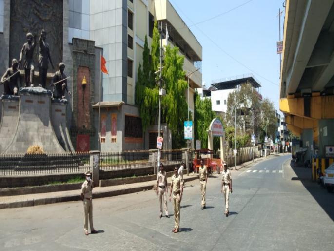 "Corona" crisis over Gudi Padwa; silent in the city | गुढीपाडव्यावर " कोरोना" संकट; पिंपरी शहरात शुकशुकाट "Corona" crisis over Gudi Padwa; silent in the city | गुढीपाडव्यावर " कोरोना" संकट; पिंपरी शहरात शुकशुकाट