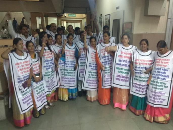 Pimpri municipal corporation approved the subject of Sant tukaram peeth | पिंपरी महापालिकेमध्ये गदारोळातच झाला संतपीठाचा विषय मंजूर 