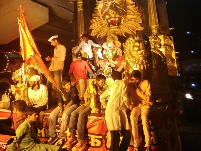 In eleven hours of Anand Sangeet, in Pimpri Chinchwad, | पिंपरी चिंचवडमध्ये अकरा तासांनी आनंद सोहळ्याची सांगता 