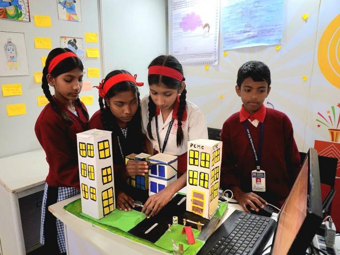 Admirable! Pimpri Chinchwad Municipal School Students Project International Award | कौतुकास्पद! पिंपरी चिंचवड महापालिका शाळेतील विद्यार्थ्यांच्या प्रकल्पाला आंतरराष्ट्रीय पुरस्कार Admirable! Pimpri Chinchwad Municipal School Students Project International Award | कौतुकास्पद! पिंपरी चिंचवड महापालिका शाळेतील विद्यार्थ्यांच्या प्रकल्पाला आंतरराष्ट्रीय पुरस्कार