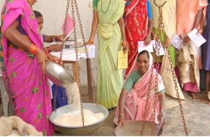 Online grain allocation ratio at 84% | ऑनलाइन धान्य वाटपाचे प्रमाण ८४ टक्क्यांवर