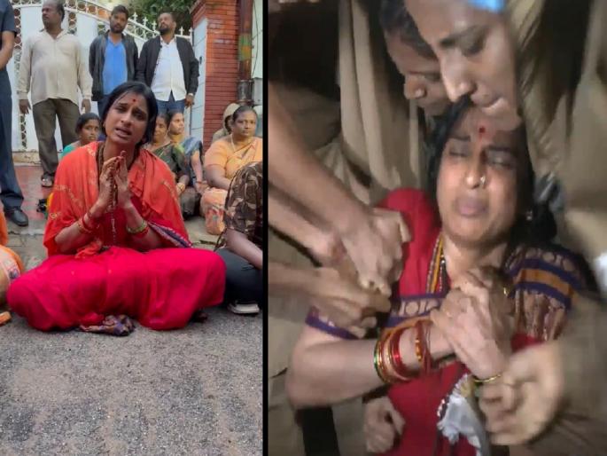 Peddamma Thalli Temple: Big controversy over demolition of hundreds of years old temple in Hyderabad; Madhavi Lata taken into custody by police | हैदराबादमध्ये शंभर वर्षे जुने मंदिर पाडण्यावरुन मोठा वाद; माधवी लतांना पोलिसांनी घेतले ताब्यात Peddamma Thalli Temple: Big controversy over demolition of hundreds of years old temple in Hyderabad; Madhavi Lata taken into custody by police | हैदराबादमध्ये शंभर वर्षे जुने मंदिर पाडण्यावरुन मोठा वाद; माधवी लतांना पोलिसांनी घेतले ताब्यात