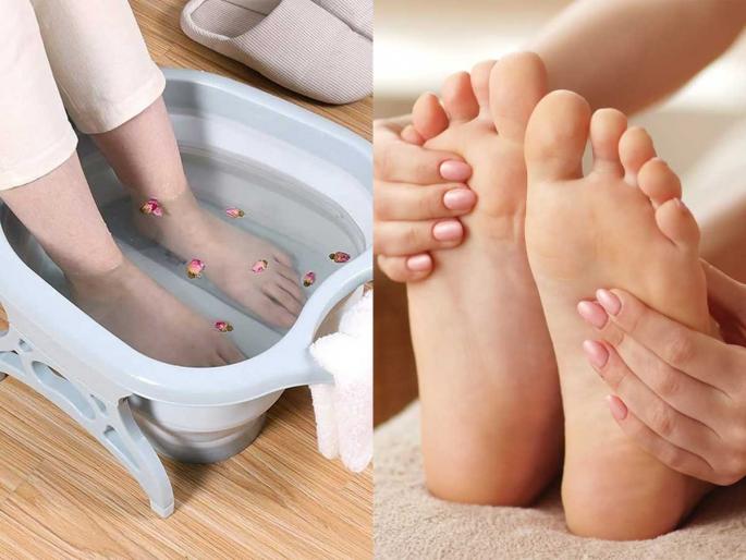 Feet will become soft and smooth without pedicure, home remedies | पाय होतील मऊ-मुलायम ते ही पेडीक्यूअर न करता , गरम पाण्यात मिसळा 'हे' पदार्थ आणि पाहा जादू ... Feet will become soft and smooth without pedicure, home remedies | पाय होतील मऊ-मुलायम ते ही पेडीक्यूअर न करता , गरम पाण्यात मिसळा 'हे' पदार्थ आणि पाहा जादू ...