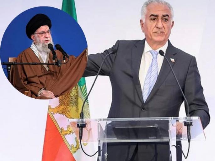 Khamenei preparing to flee! Iran's former crown prince claims, what did he say about the 'Supreme Leader'? | खामेनेई पळून जाण्याच्या तयारीत! इराणच्या माजी युवराजांचा दावा, 'सुप्रीम लीडर'बद्दल काय म्हणाले?